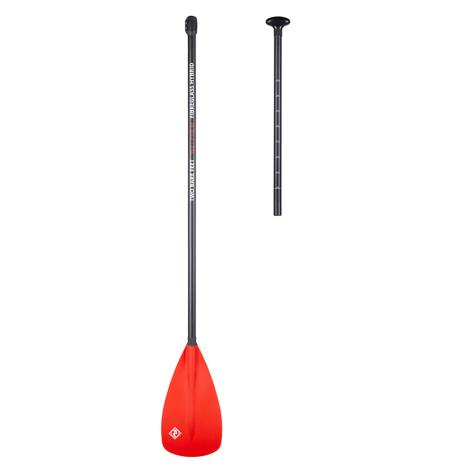 Two Bare Feet 2 Piece Fibreglass Hybrid SUP Paddle - Red £54.99